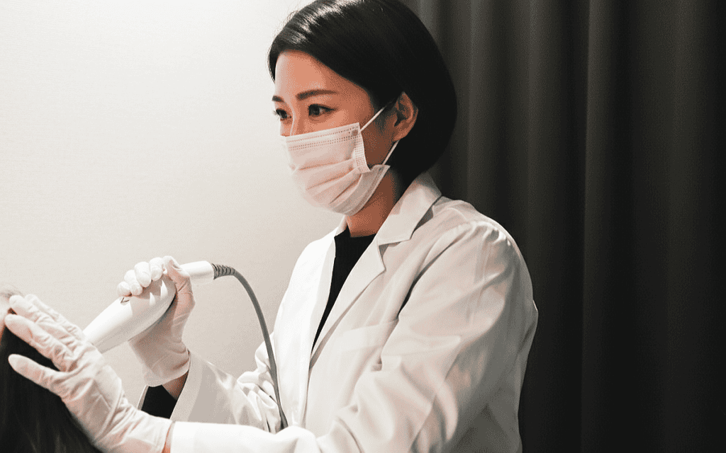 スタッフによる施術