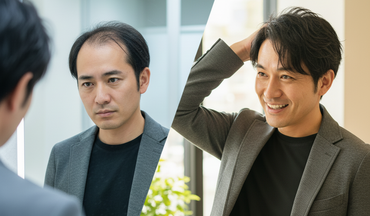 大阪梅田で薄毛治療ならここ!薬に頼らない「脱AGA薬」を目指す頭皮ケアのすすめ